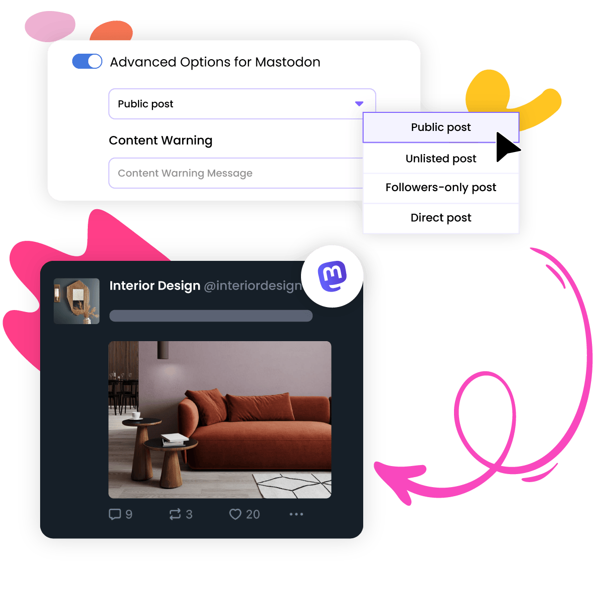 Advanced Privacy Settings for Mastodon Posts