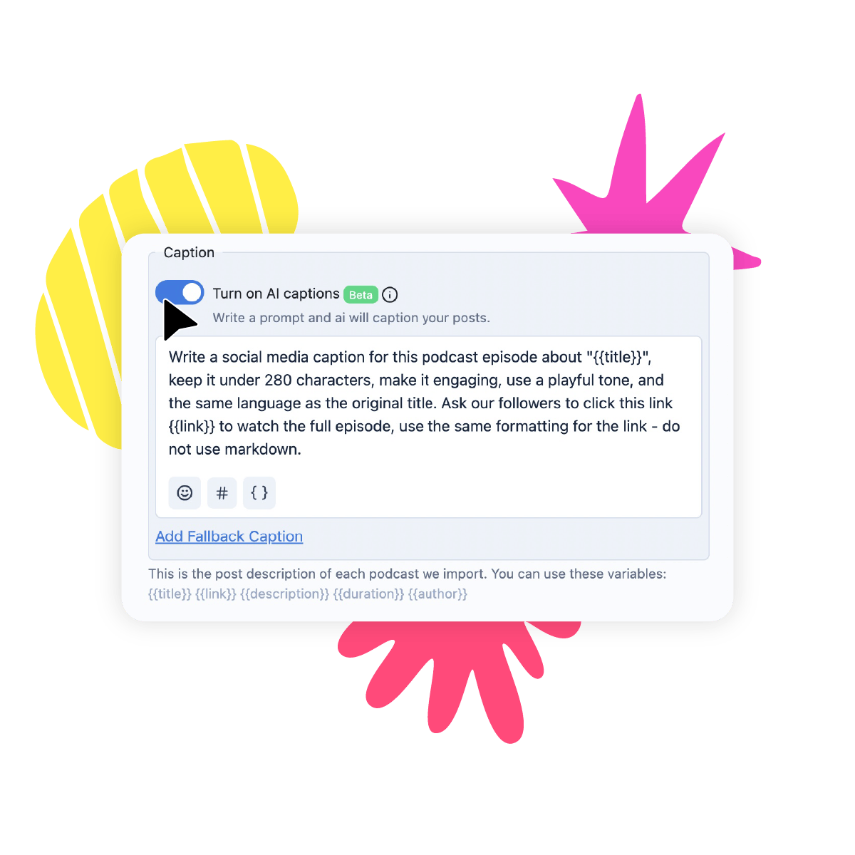 Automated AI Captions