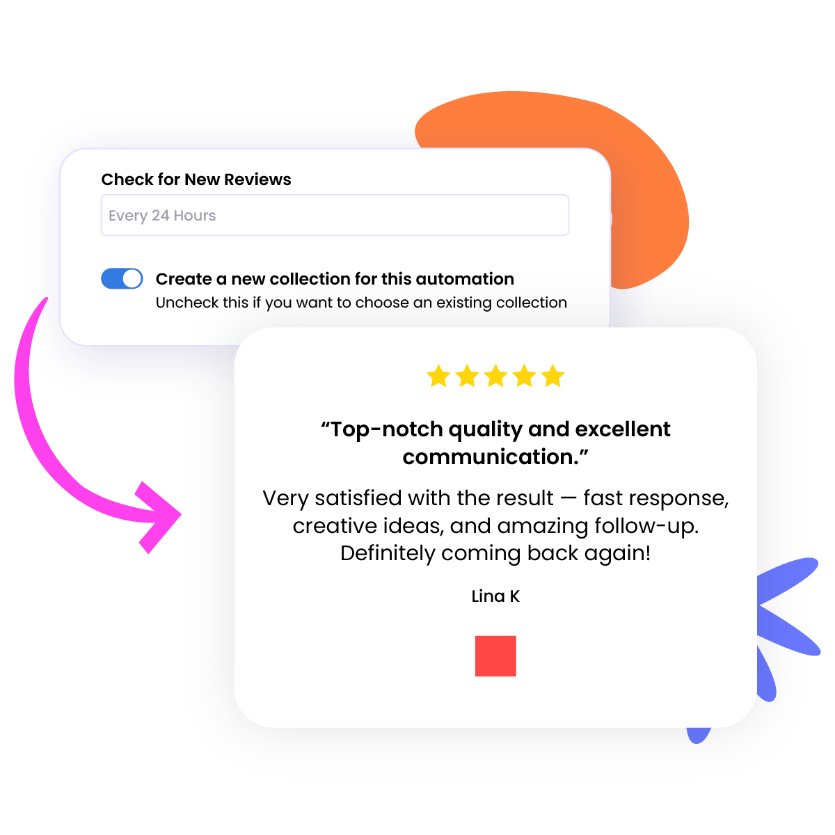 Automated Review Checks on Your Schedule