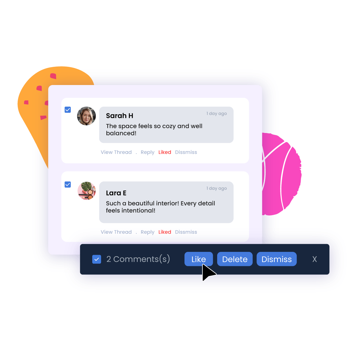 Bulk Like Mastodon Comments
