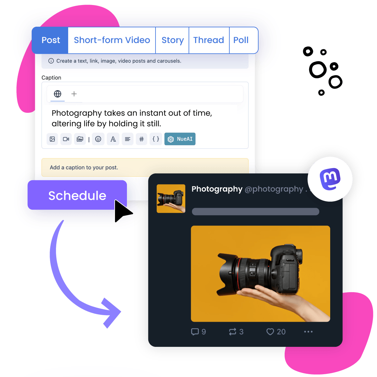 Easy Mastodon Scheduling Setup