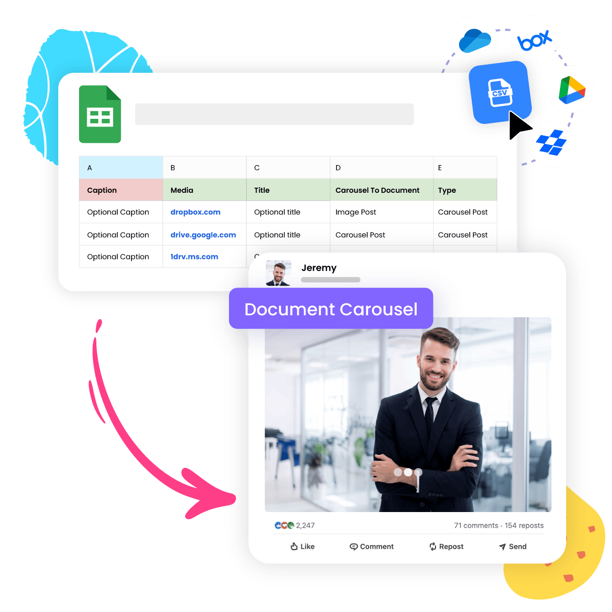 LinkedIn Document Carousels