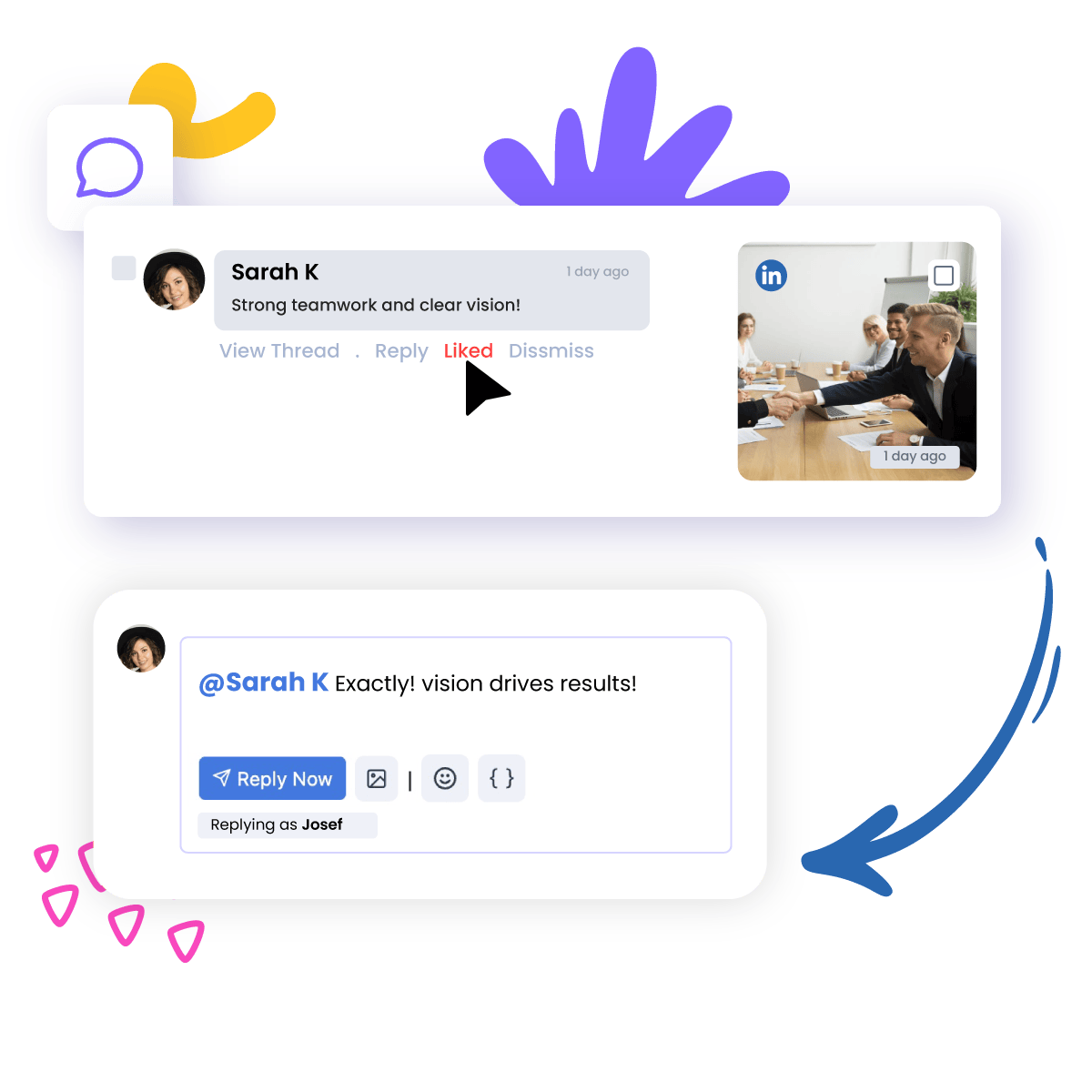 Unified Inbox for LinkedIn Comments