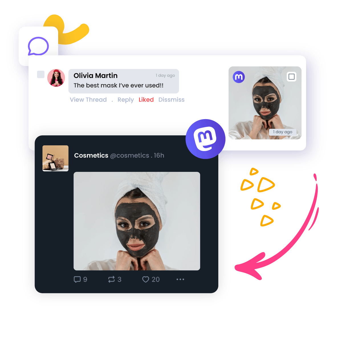 Unified Inbox for Mastodon Comments